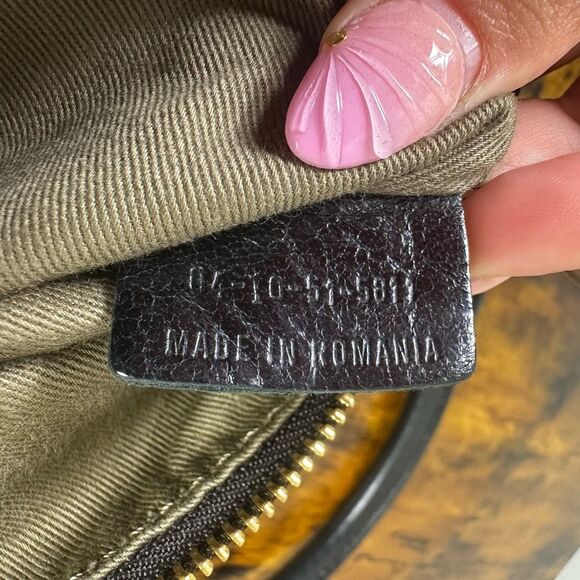 Chloe Harley‎ Small Size Tote Bag 2-Way Canvas Leather - Picture 4 of 16